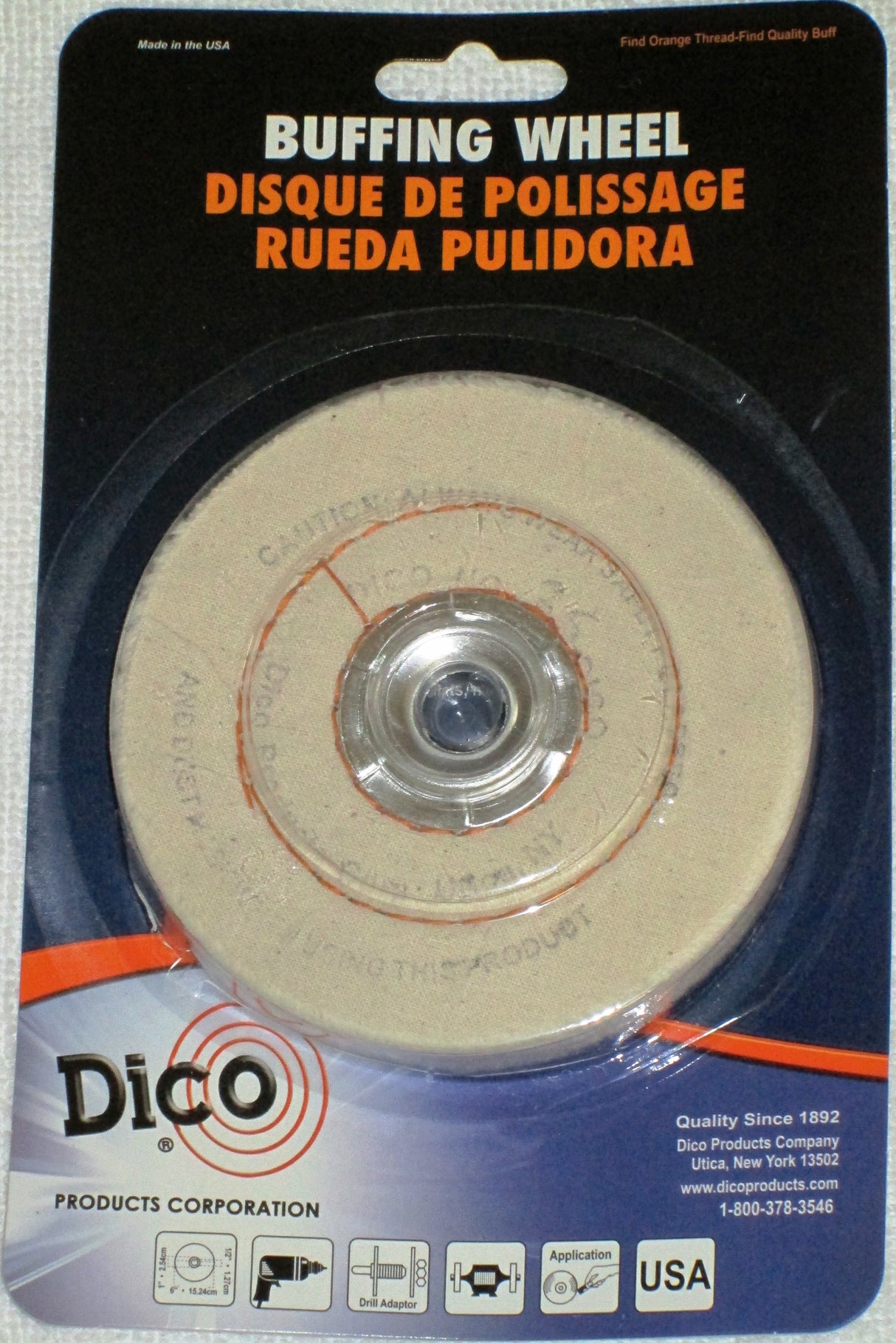 Cushion Sewn - Medium Buffing Wheels