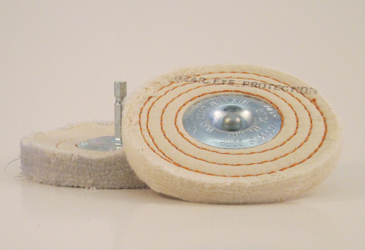 Mandrel Mounted - Buffing Wheels