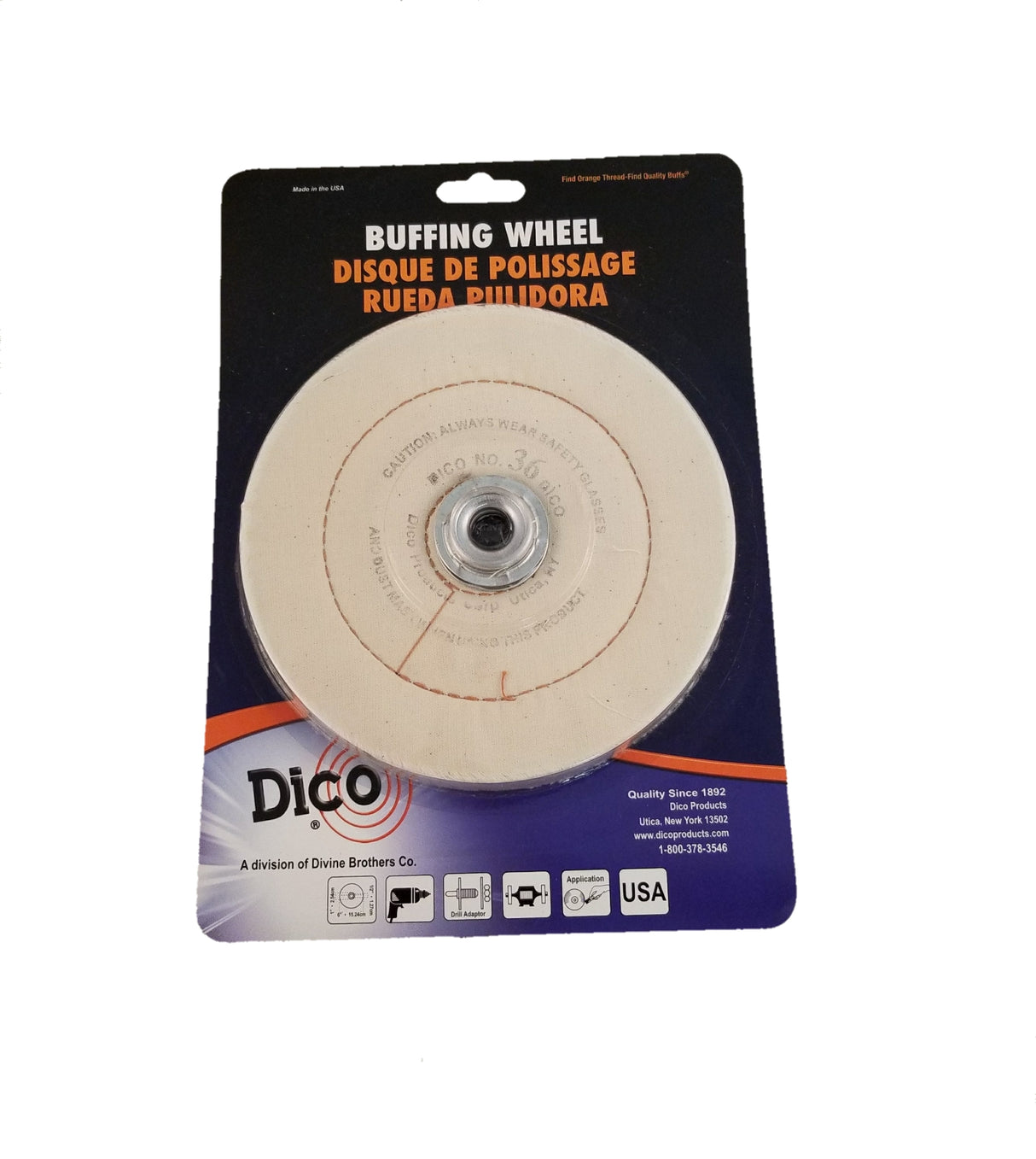 Cushion Sewn - Medium Buffing Wheels