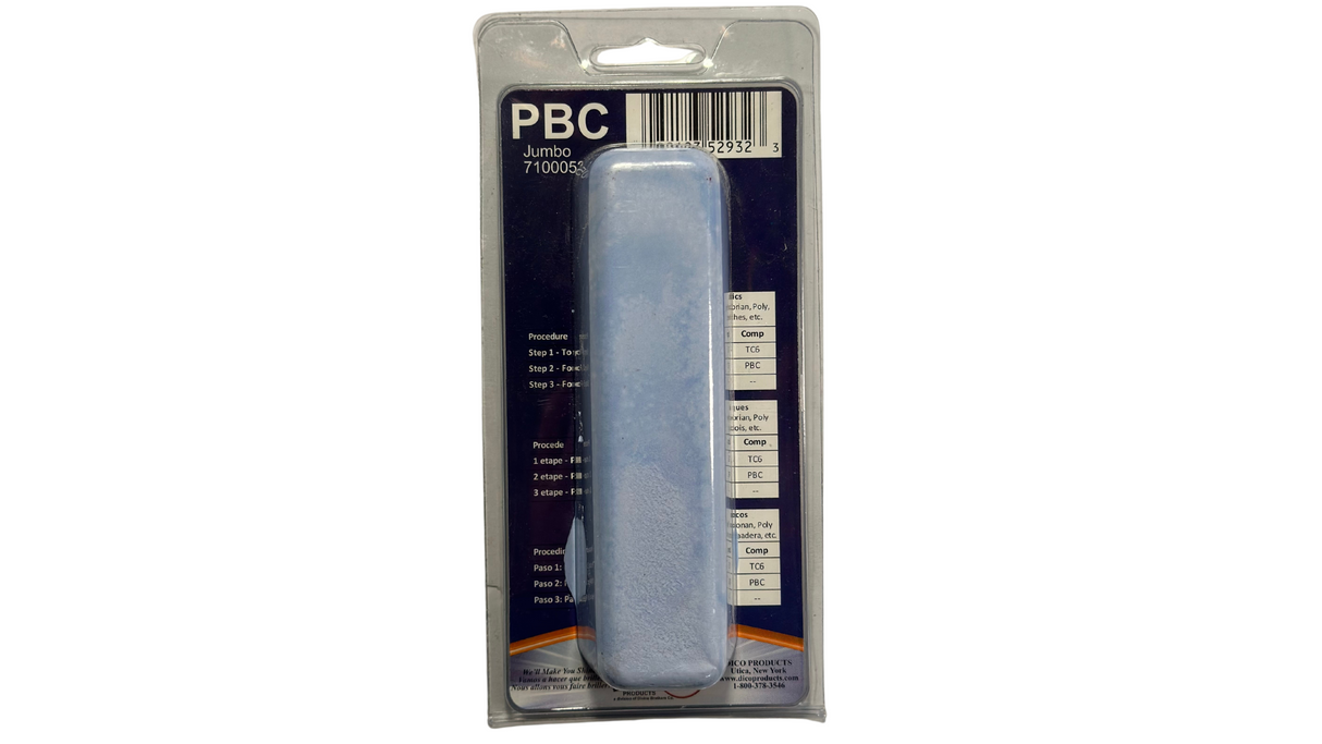 Blue Plastic/Acrylic (PBC) Buffing Compound
