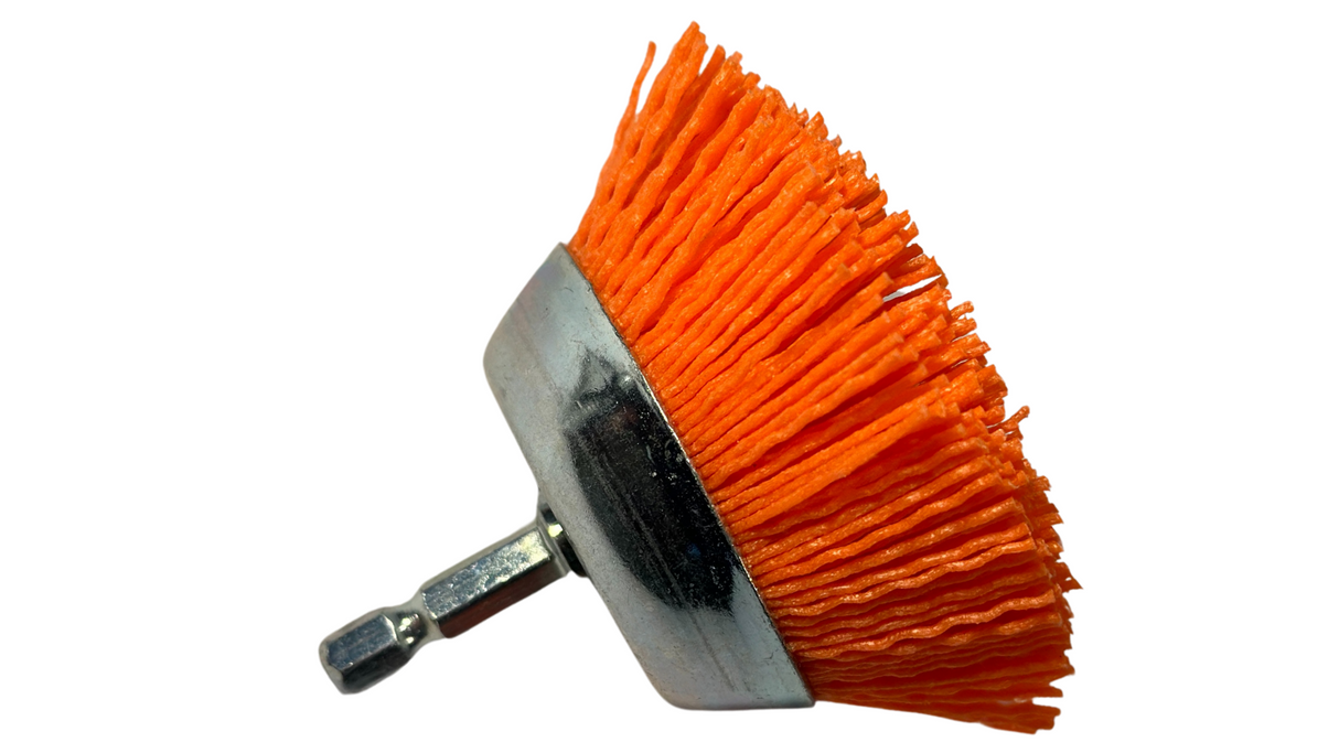 2 1/2" Nyalox Cup Brushes (Mandrel Mounted)