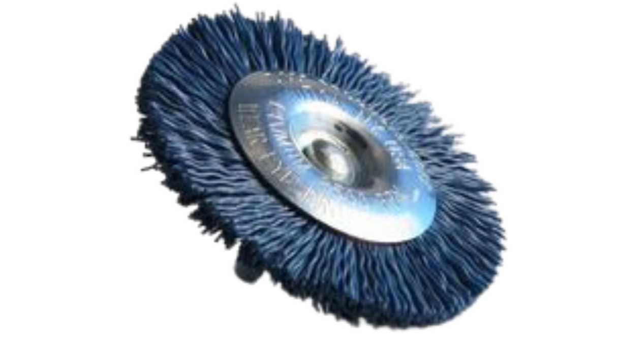3" & 4" Nyalox Wheel Brushes (Mandrel Mounted)