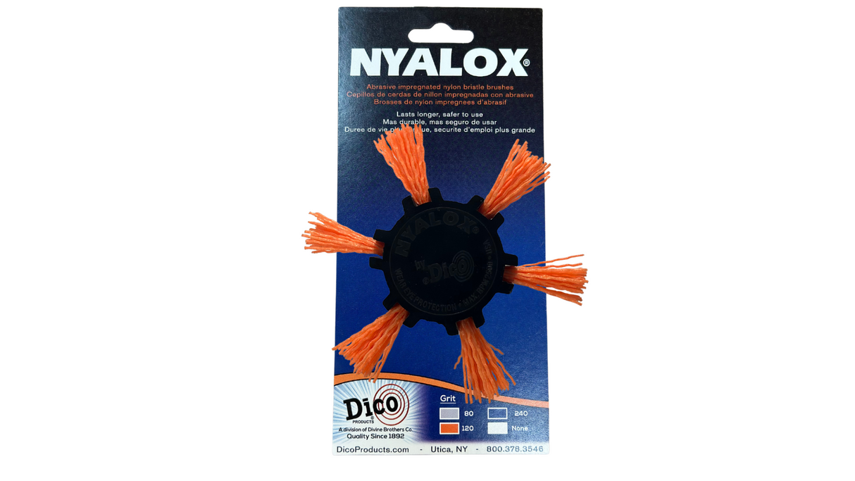 4" Nyalox Flap Brushes (Mandrel Mounted)