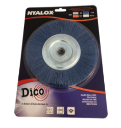 6" & 8" Nyalox Bench Grinder Wheel Brushes
