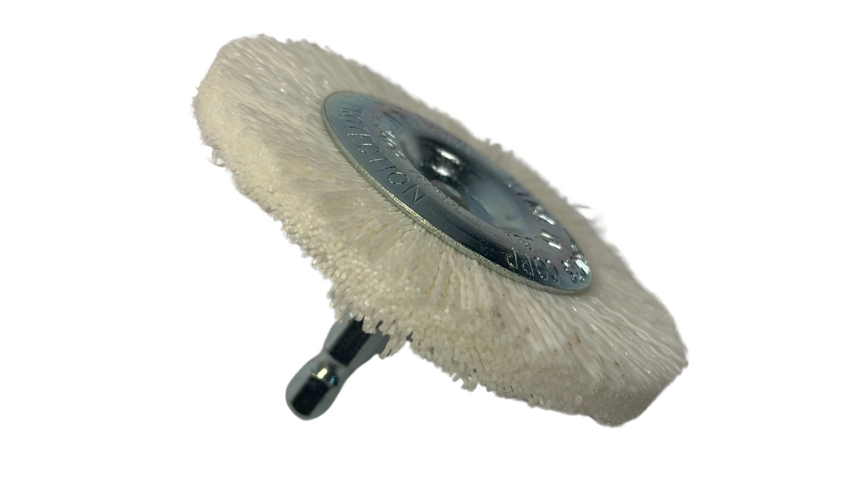 3" & 4" Nyalox Wheel Brushes (Mandrel Mounted)