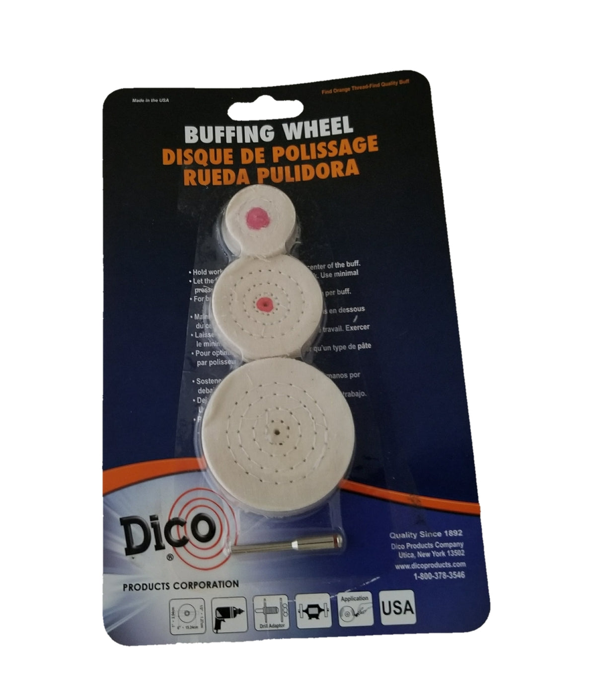 Mini Buffing Kits - Buffing Wheels