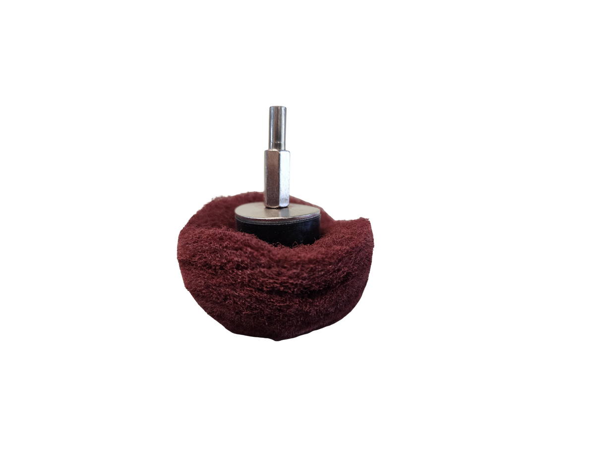 Nonwoven Mandrel Mounted Round Shape