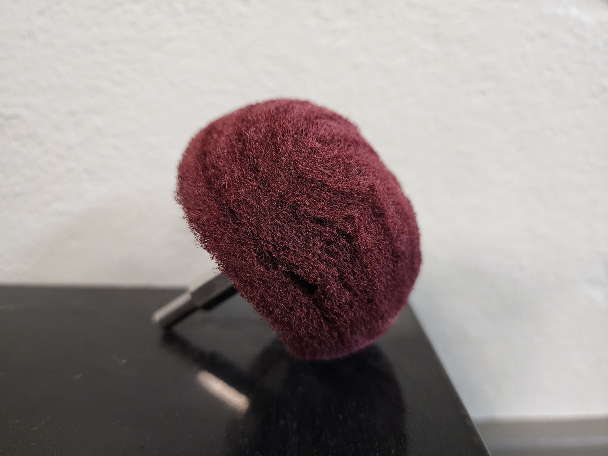 Nonwoven Mandrel Mounted Round Shape