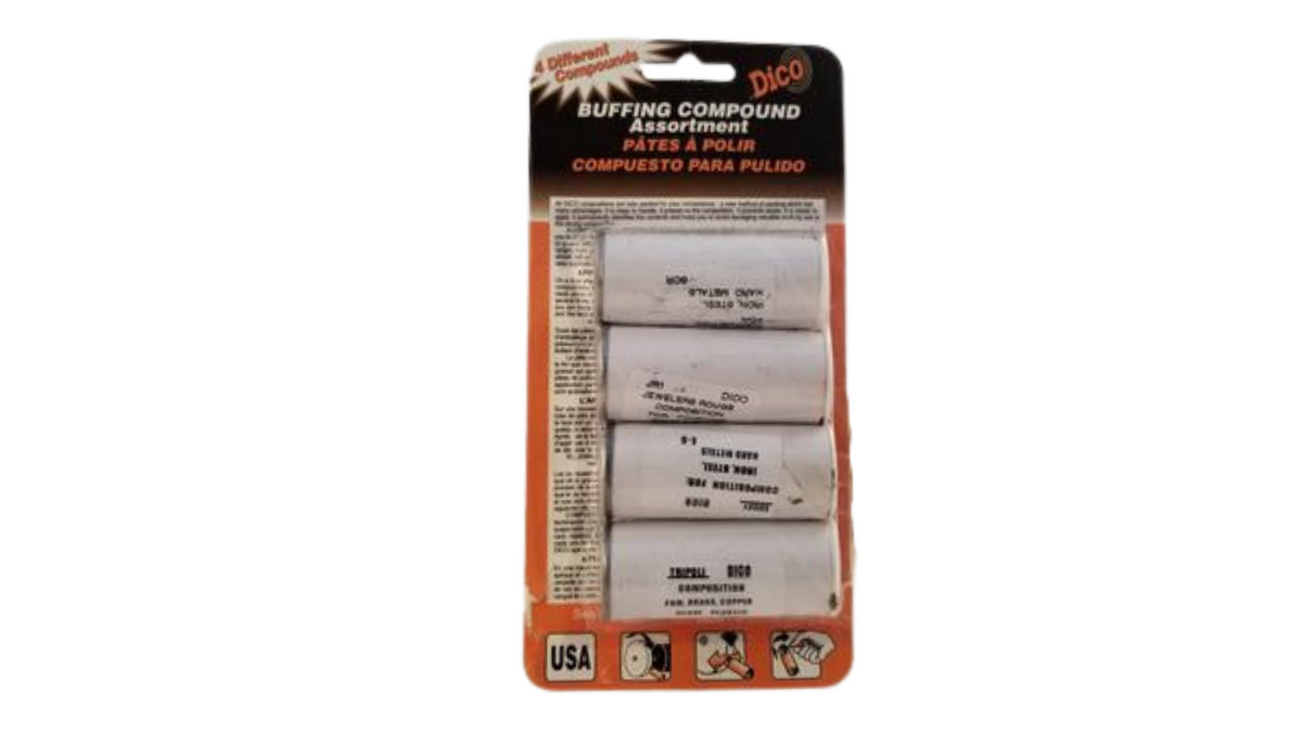 Buffing Compound Assortment (E5, SCR,TC6, JR1) – Dico Products