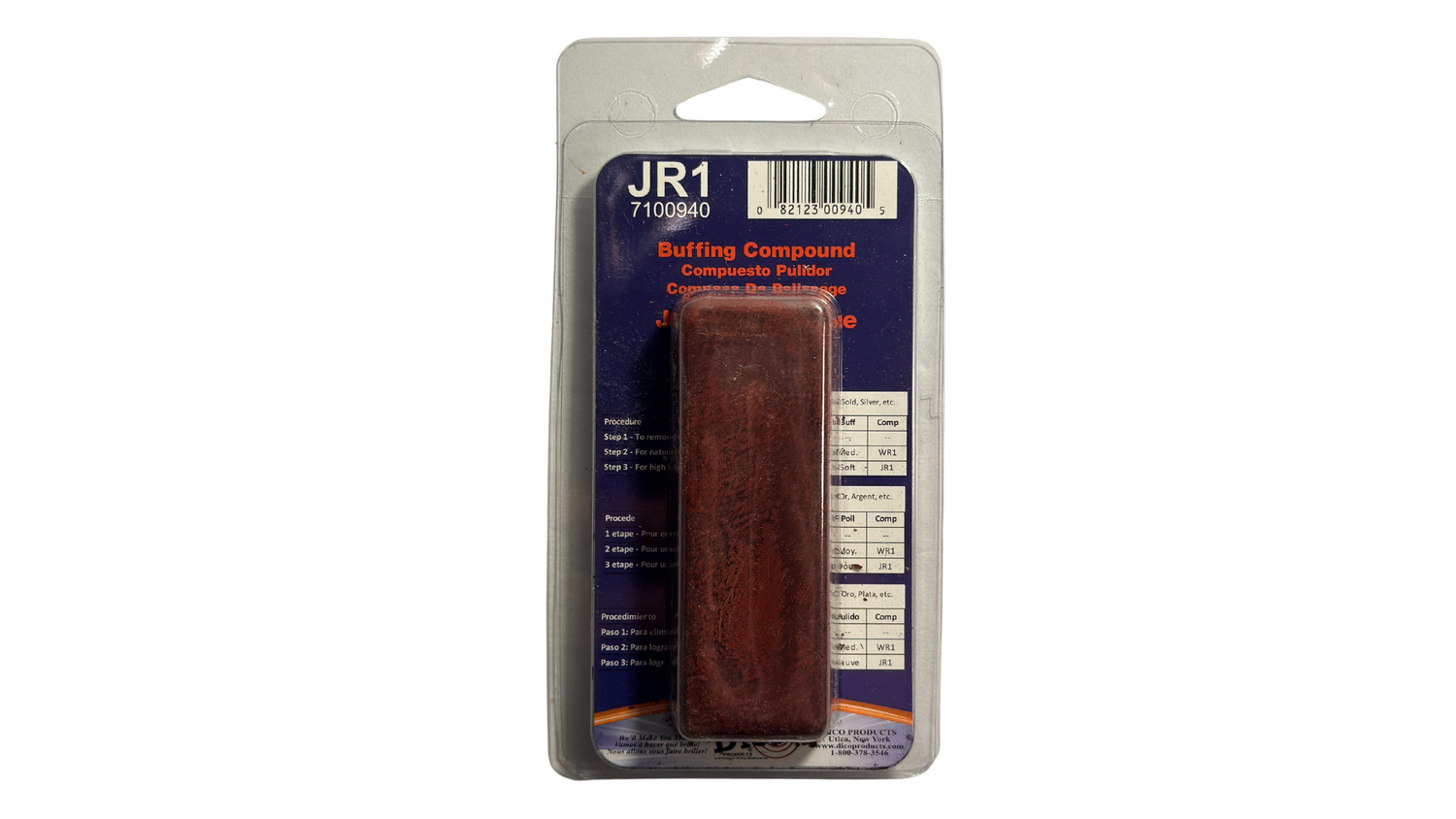 Red Jewelers Rouge (JR1) Buffing Compound