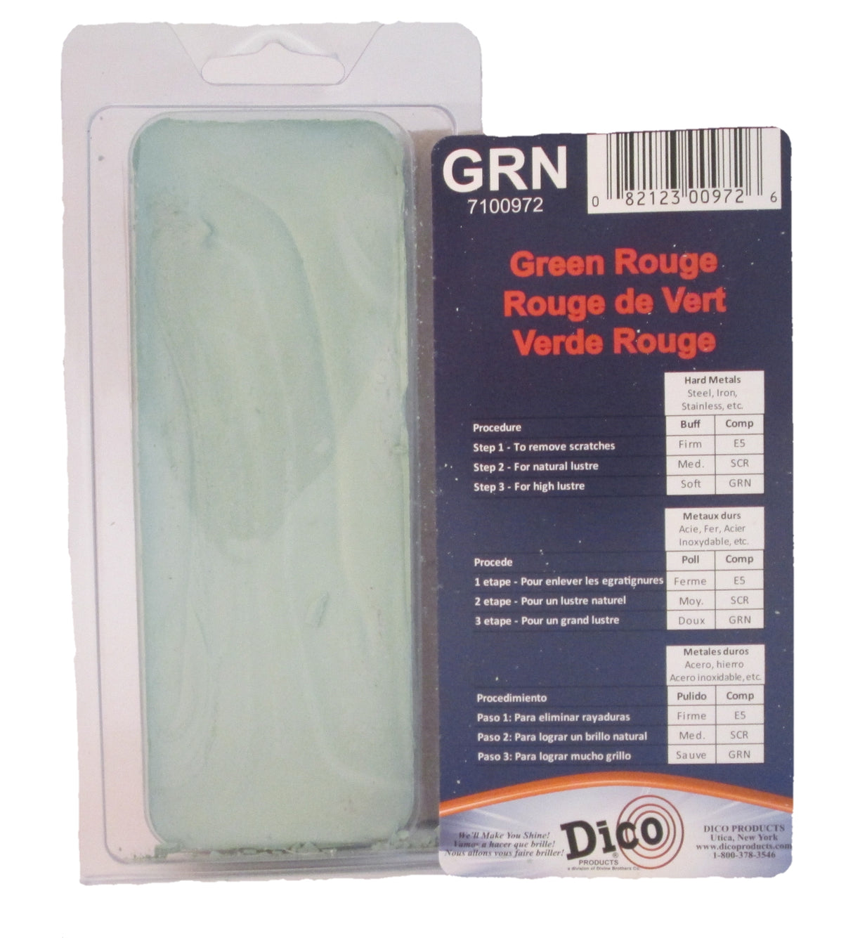 Emerald Green Rouge (GRN) Buffing Compound