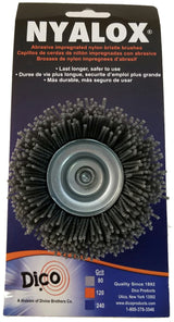 2 1/2" Nyalox Cup Brushes (Mandrel Mounted)