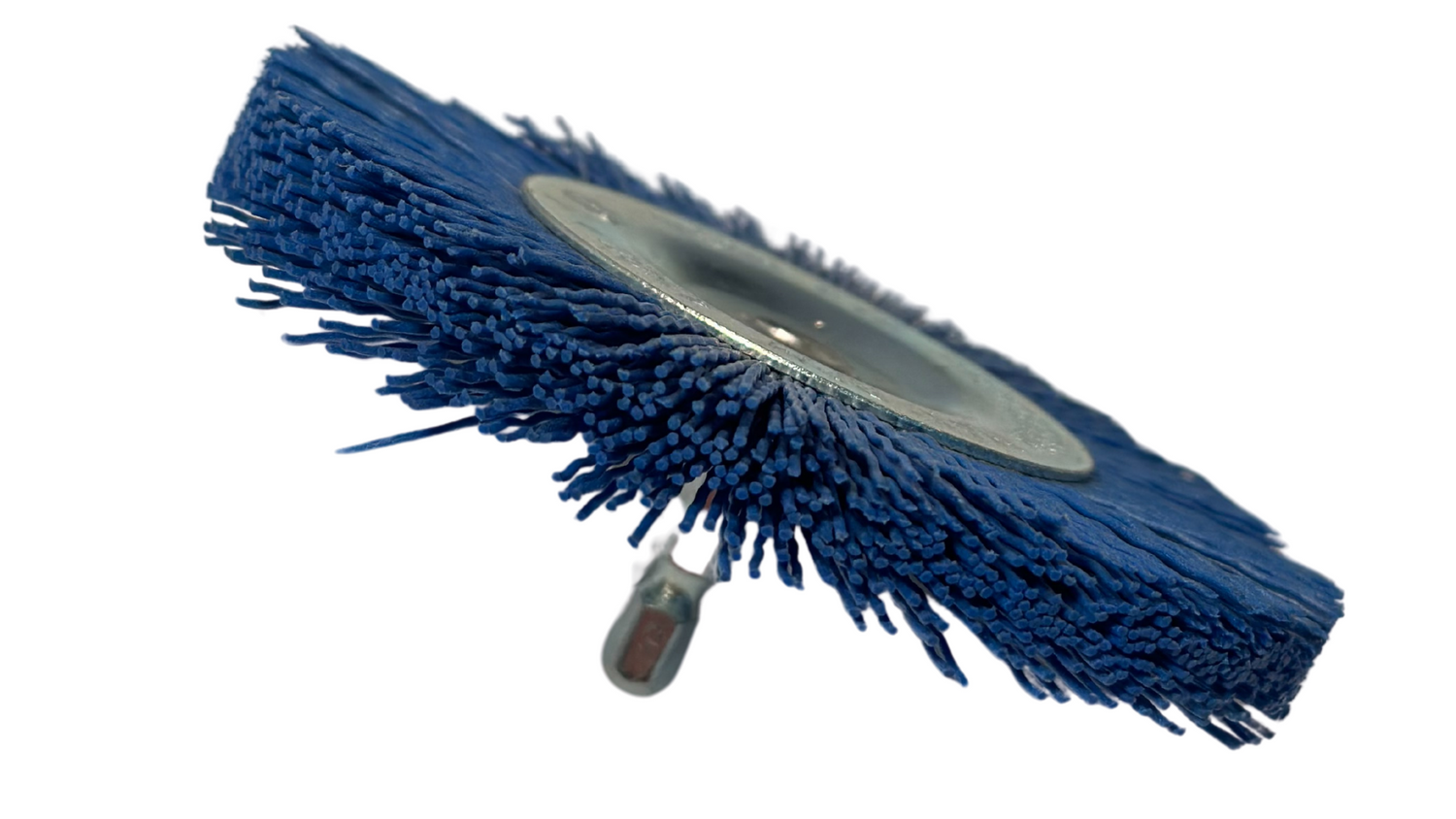 3" & 4" Nyalox Wheel Brushes (Mandrel Mounted)