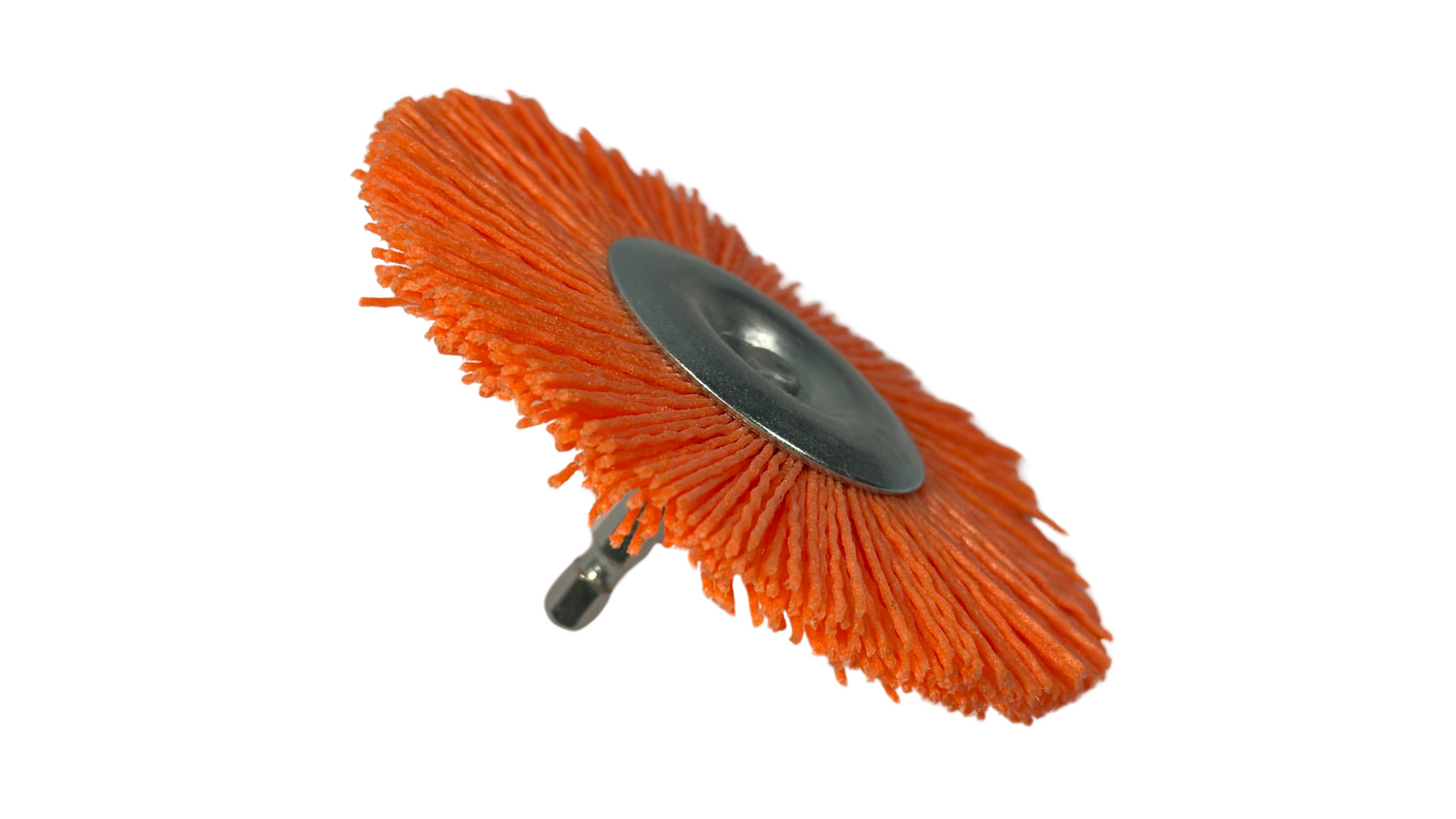 3" & 4" Nyalox Wheel Brushes (Mandrel Mounted)