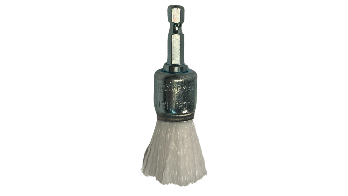 3/4" Nyalox End Brushes (Mandrel Mounted)
