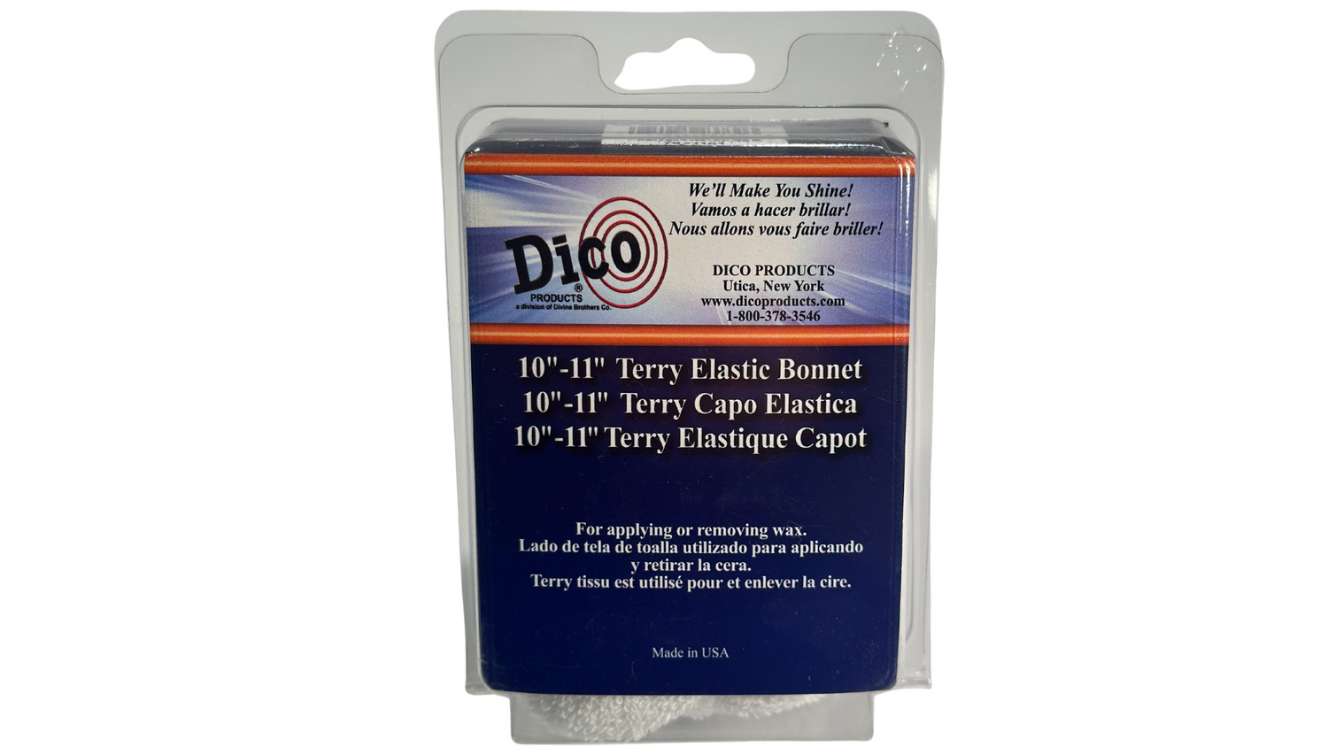 Tie-On Bonnets - Polishing Bonnets