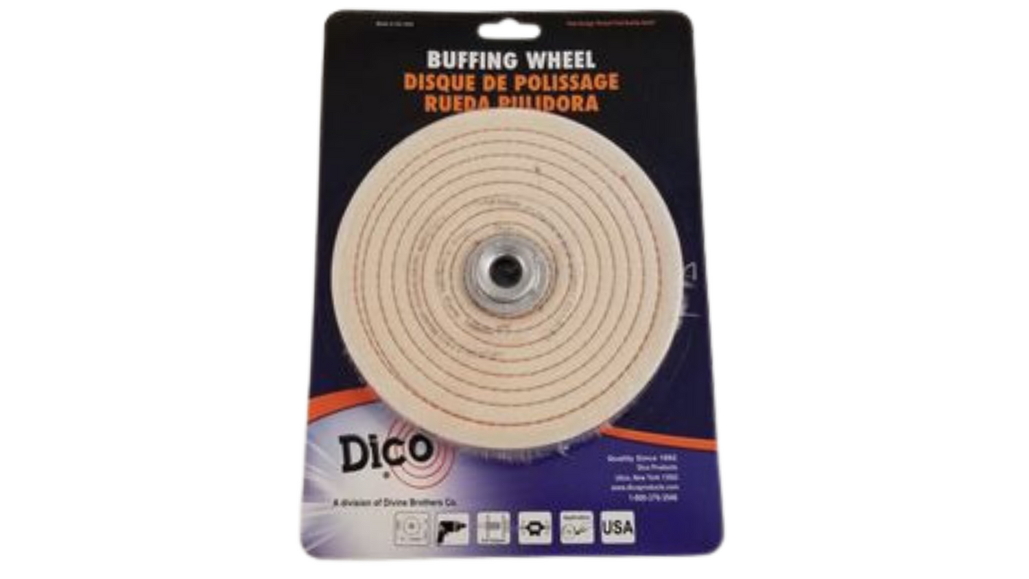 Spiral Sewn - Firm Buffing Wheels