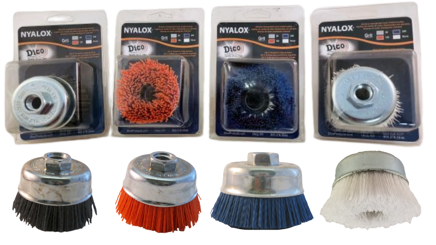 3" Angle Grinder Cup Brushes - Nyalox Brushes